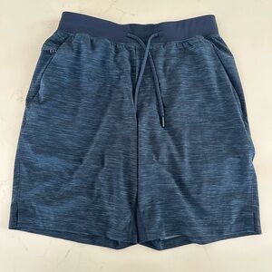 Lululemon Athletica Men's Heathered Blue Athletic Shorts
